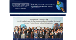 Desktop Screenshot of fundacionnortesur.org